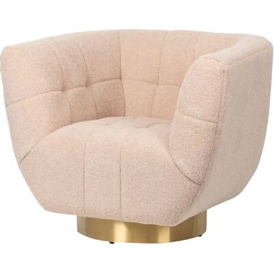 Alexandra house living Fauteuil Inari - Marron - Publicité Alexandra house living Fauteuil Inari - Marron - Publicité