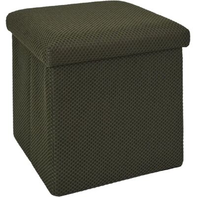 Paris prix Pouf coffre pliable - Kaki - Publicité Paris prix Pouf coffre pliable - Kaki - Publicité