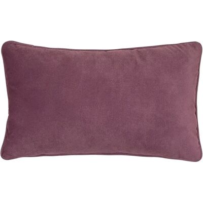 ATMOSPHERA Coussin Déco Uni Lilou 30x50cm Parme - Publicité ATMOSPHERA Coussin Déco Uni Lilou 30x50cm Parme - Publicité