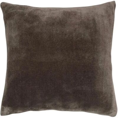 ATMOSPHERA Coussin en Flanelle Uni Ollis 38x38cm Gris Foncé - Publicité ATMOSPHERA Coussin en Flanelle Uni Ollis 38x38cm Gris Foncé - Publicité