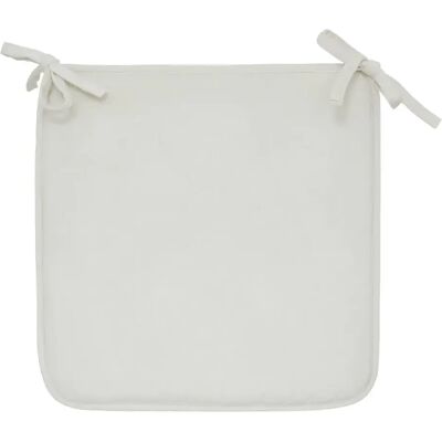 ATMOSPHERA Galette de Chaise Uni Lilou 38x38cm Ivoire - Publicité ATMOSPHERA Galette de Chaise Uni Lilou 38x38cm Ivoire - Publicité