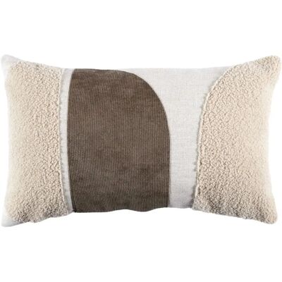 Coussin beige 50x30cm - Home Deco Factory - Publicité Coussin beige 50x30cm - Home Deco Factory - Publicité
