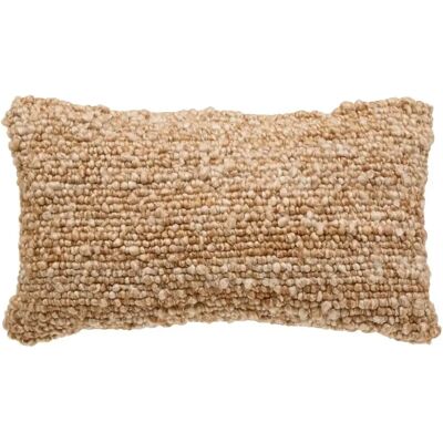 ATMOSPHERA Coussin Déco Effet Laine Volna 30x50cm Camel - Publicité ATMOSPHERA Coussin Déco Effet Laine Volna 30x50cm Camel - Publicité