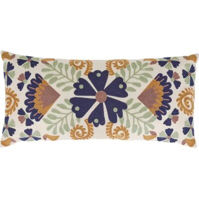 ATMOSPHERA Coussin Déco Brodé Hary 35x75cm Multicolore - Publicité ATMOSPHERA Coussin Déco Brodé Hary 35x75cm Multicolore - Publicité