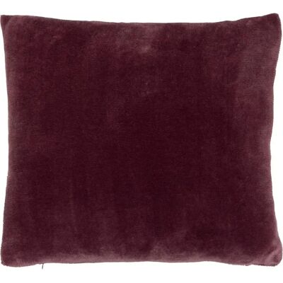 ATMOSPHERA Coussin en Flanelle Uni Ollis 38x38cm Violet - Publicité ATMOSPHERA Coussin en Flanelle Uni Ollis 38x38cm Violet - Publicité