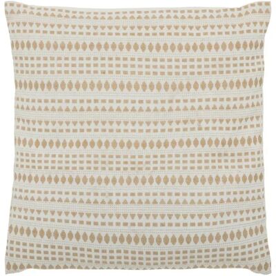 ATMOSPHERA Coussin Jacquard Micah 38x38cm Lin - Publicité ATMOSPHERA Coussin Jacquard Micah 38x38cm Lin - Publicité