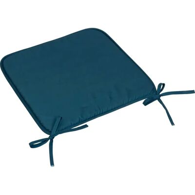 ATMOSPHERA Galette de Chaise Micro 39x39cm Bleu Égéen - Publicité ATMOSPHERA Galette de Chaise Micro 39x39cm Bleu Égéen - Publicité