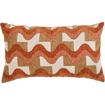 ATMOSPHERA Coussin en Jacquard Chenillé Floe 38x58cm Ambre - Publicité ATMOSPHERA Coussin en Jacquard Chenillé Floe 38x58cm Ambre - Publicité