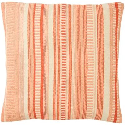 J-Line Coussin carré en coton beige 60x60x15 cm - Publicité J-Line Coussin carré en coton beige 60x60x15 cm - Publicité