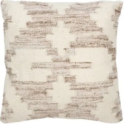 J-Line Coussin croix ethnique laine/cotton crème/beige 60x60x12 cm - Publicité J-Line Coussin croix ethnique laine/cotton crème/beige 60x60x12 cm - Publicité