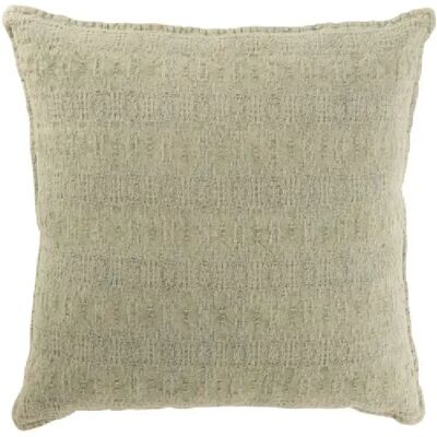 J-Line Coussin carré en coton vert menthe 50x50x12 cm - Publicité J-Line Coussin carré en coton vert menthe 50x50x12 cm - Publicité