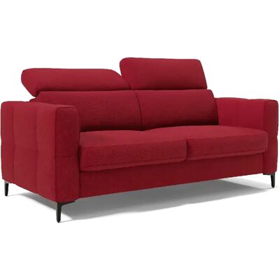 Divani.store Gardenia Canapé lit avec têtières réglables 198 cm (mat. 140x197) Rouge - Publicité Divani.store Gardenia Canapé lit avec têtières réglables 198 cm (mat. 140x197) Rouge - Publicité