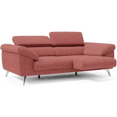 Divani.store Donatello canapé en tissu détachable 213 cm Rouge cerise - Publicité Divani.store Donatello canapé en tissu détachable 213 cm Rouge cerise - Publicité