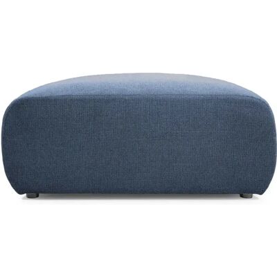 Casanova Pouf en tissu lisse Bleu 106x57x45cm - Publicité Casanova Pouf en tissu lisse Bleu 106x57x45cm - Publicité