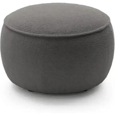 Casanova Pouf en tissu bouclette Gris 65x65x43cm - Publicité Casanova Pouf en tissu bouclette Gris 65x65x43cm - Publicité