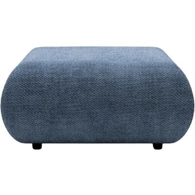 Casanova Pouf en tissu lisse Bleu 88x88x41 - Publicité Casanova Pouf en tissu lisse Bleu 88x88x41 - Publicité