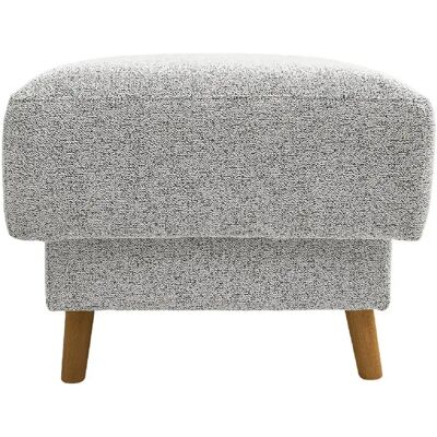 Casanova Pouf en tissu bouclette Beige 77x62x50 - Publicité Casanova Pouf en tissu bouclette Beige 77x62x50 - Publicité