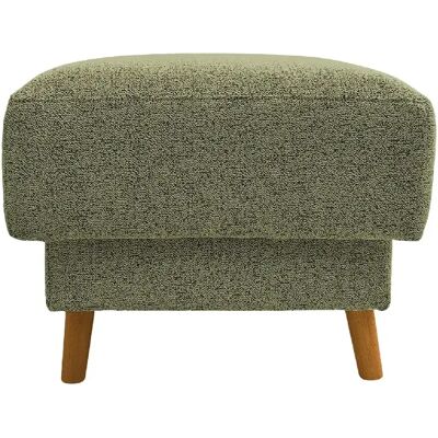 Casanova Pouf en tissu bouclette Vert 77x62x50 - Publicité Casanova Pouf en tissu bouclette Vert 77x62x50 - Publicité