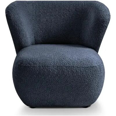 Casanova Fauteuil tissu bouclette Bleu - Publicité Casanova Fauteuil tissu bouclette Bleu - Publicité