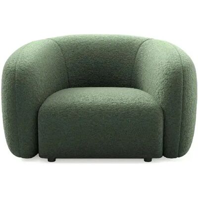 Casanova Fauteuil tissu bouclette Vert - Publicité Casanova Fauteuil tissu bouclette Vert - Publicité