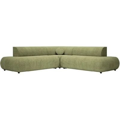Casanova Canapé panoramique convertible tissu lisse 5 places Droit Vert - Publicité Casanova Canapé panoramique convertible tissu lisse 5 places Droit Vert - Publicité