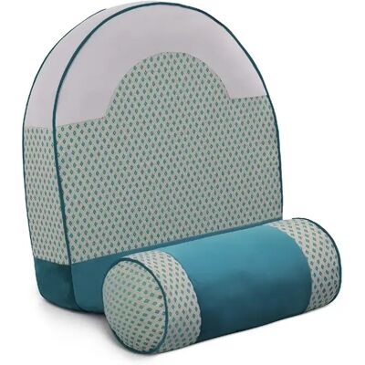 Générique Lot de 2 coussins de dossier velours côtelé vert, housses amovibles. Publicité Générique Lot de 2 coussins de dossier velours côtelé vert, housses amovibles. Publicité