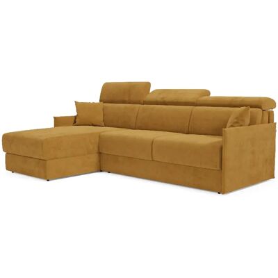 Divani.store Miryam Canapé convertible d'angle en tissu imperméable 232 cm Gauche jeune - Publicité Divani.store Miryam Canapé convertible d'angle en tissu imperméable 232 cm Gauche jeune - Publicité