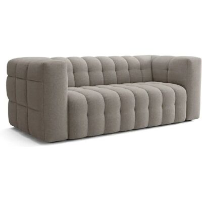 Générique Canapé fixe - 3 places - CHESTER - Tissu Beige - 212 x 105 x 76 cm - Publicité Générique Canapé fixe - 3 places - CHESTER - Tissu Beige - 212 x 105 x 76 cm - Publicité