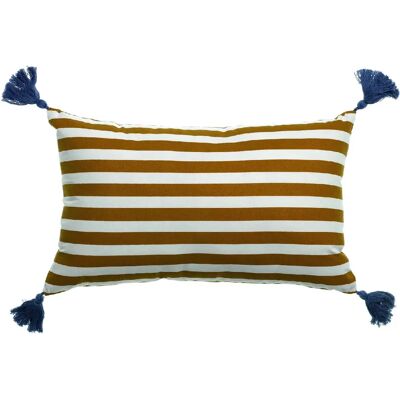 Les Ateliers du Linge Coussin imprimé en polycoton slam - Publicité Les Ateliers du Linge Coussin imprimé en polycoton slam - Publicité