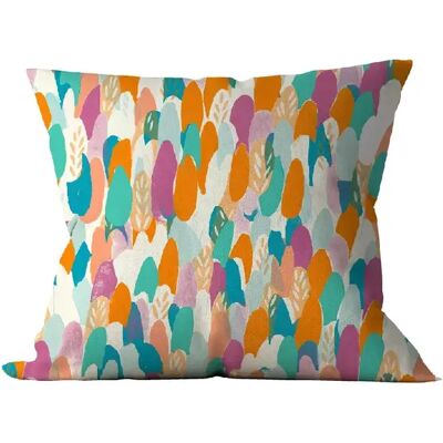 Les ateliers du linge Poppy - 40x40 cm - Multicolore - Publicité Les ateliers du linge Poppy - 40x40 cm - Multicolore - Publicité