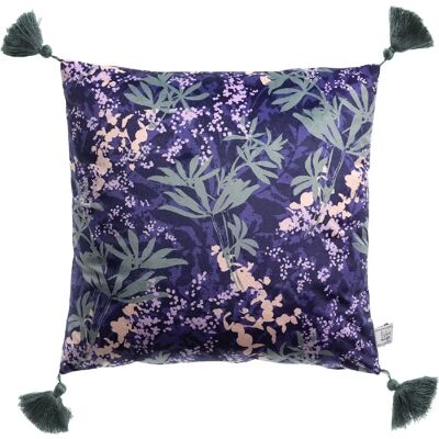 Les ateliers du linge Paola - 40x40 cm - Violet - Publicité Les ateliers du linge Paola - 40x40 cm - Violet - Publicité