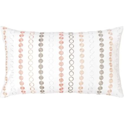 Les Ateliers du Linge Coussin imprimé en polycoton stello - Publicité Les Ateliers du Linge Coussin imprimé en polycoton stello - Publicité