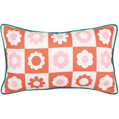ATMOSPHERA Coussin d'Extérieur Chachapop 30x50cm Rose - Publicité ATMOSPHERA Coussin d'Extérieur Chachapop 30x50cm Rose - Publicité