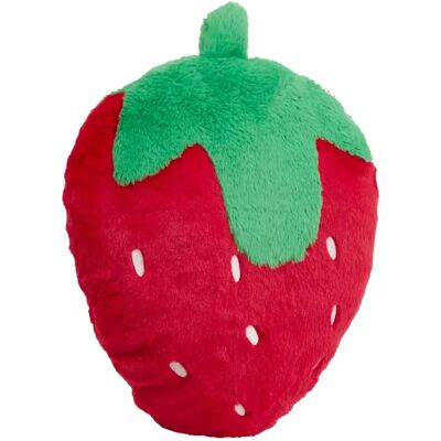 ATMOSPHERA Coussin Déco Fraise Fruity 40x43cm Rouge - Publicité ATMOSPHERA Coussin Déco Fraise Fruity 40x43cm Rouge - Publicité
