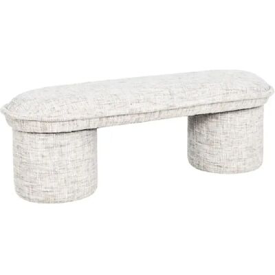 Amadeus Pouf rectangulaire - Beige - Publicité Amadeus Pouf rectangulaire - Beige - Publicité