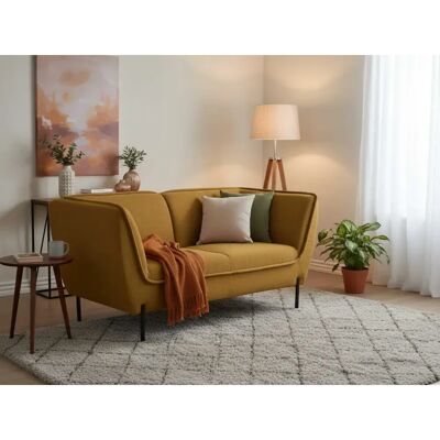 Canapé 2 places jaune IKEA - IKEA 2-Seater Sofa 167x83x83 cm en tissu jaune - Publicité Canapé 2 places jaune IKEA - IKEA 2-Seater Sofa 167x83x83 cm en tissu jaune - Publicité