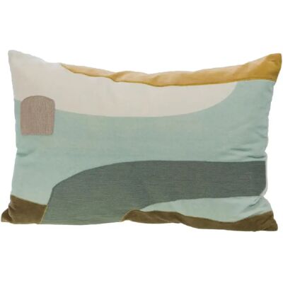 Amadeus Coussin décoratif rectangulaire - Bleu - Publicité Amadeus Coussin décoratif rectangulaire - Bleu - Publicité