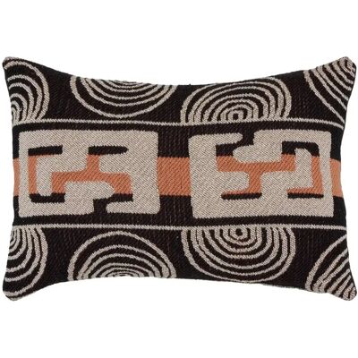 ATMOSPHERA Coussin Déco Mira 30x50cm Marron - Publicité ATMOSPHERA Coussin Déco Mira 30x50cm Marron - Publicité