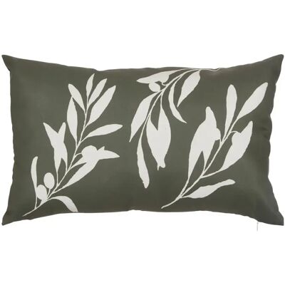 ATMOSPHERA Housse de Coussin Extérieur Végétal Tileo 30x50cm Kaki - Publicité ATMOSPHERA Housse de Coussin Extérieur Végétal Tileo 30x50cm Kaki - Publicité