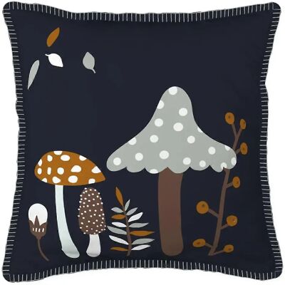 Housse De Rêve Coussin 40x40 cm Coton Amanite point de cheval - Publicité Housse De Rêve Coussin 40x40 cm Coton Amanite point de cheval - Publicité