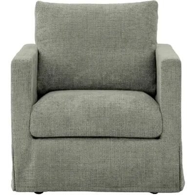 Casanova Fauteuil tissu chenille déhoussable Vert - Publicité Casanova Fauteuil tissu chenille déhoussable Vert - Publicité