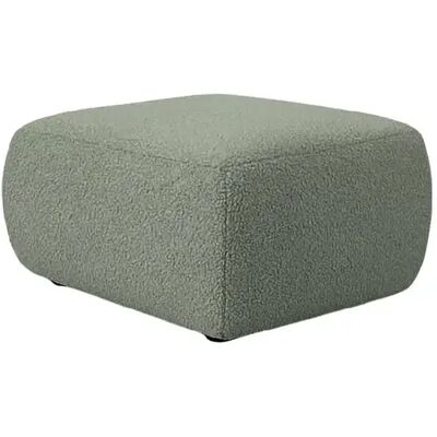 Casanova Pouf en tissu bouclette Vert 80x80x40 - Publicité Casanova Pouf en tissu bouclette Vert 80x80x40 - Publicité