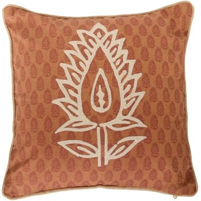ATMOSPHERA Housse de Coussin Sienna 40x40cm Rose Foncé - Publicité ATMOSPHERA Housse de Coussin Sienna 40x40cm Rose Foncé - Publicité