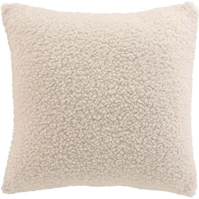 Douceur D'Interieur Housse de Coussin en Tissu Bouclette Woolen 40x40cm Naturel - Publicité Douceur D'Interieur Housse de Coussin en Tissu Bouclette Woolen 40x40cm Naturel - Publicité
