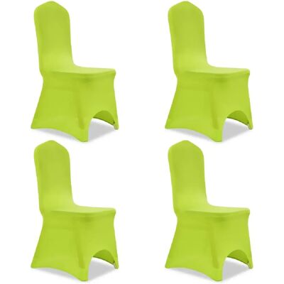 Decoshop26 Housse de chaise DEC022366 - Vert - Publicité Decoshop26 Housse de chaise DEC022366 - Vert - Publicité
