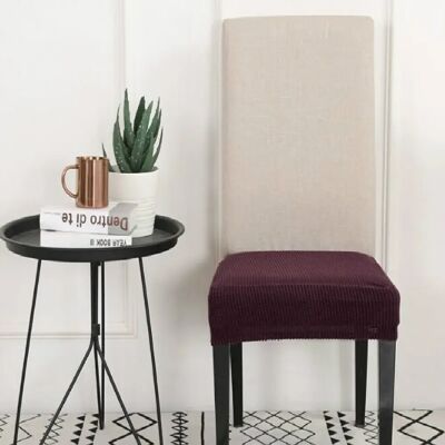 Wewoo - Housse de Coussin de Chaise - Violet - Publicité Wewoo - Housse de Coussin de Chaise - Violet - Publicité