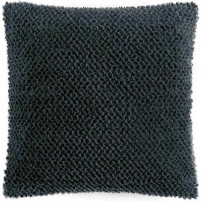 PARIS PRIX Housse de coussin Iceberg - Anthracite - Publicité PARIS PRIX Housse de coussin Iceberg - Anthracite - Publicité
