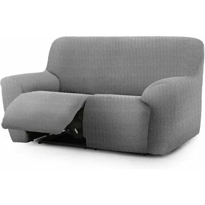 Housse de Canapé JAZ Gris 150-200cm - Rétractable, Tissu Extensible, Style Moderne - Publicité Housse de Canapé JAZ Gris 150-200cm - Rétractable, Tissu Extensible, Style Moderne - Publicité