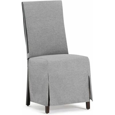 Eysa Housse de chaise VALERIA - Gris 40x135x45 cm 2 unités - Publicité Eysa Housse de chaise VALERIA - Gris 40x135x45 cm 2 unités - Publicité