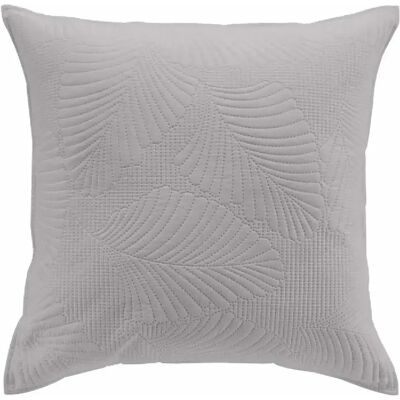 Paris Prix Housse de coussin Palombine 60x60 cm Gris - Publicité Paris Prix Housse de coussin Palombine 60x60 cm Gris - Publicité